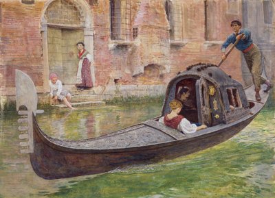 The Gondola by Frederick Walker