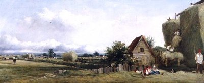 Haymaking by Frederick Waters Watts
