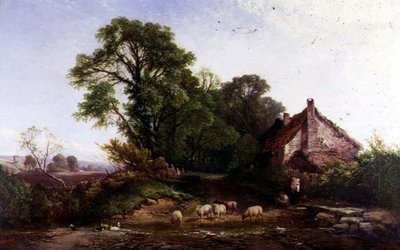 Near Dedham, Essex by Frederick Waters Watts