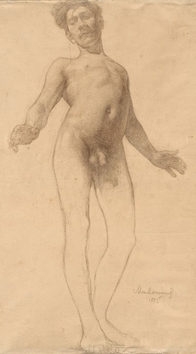 Standing Male Nude, 1885 by Frederick William MacMonnies