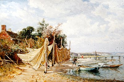 Poole Harbour by Frederick William Newton Whitehead