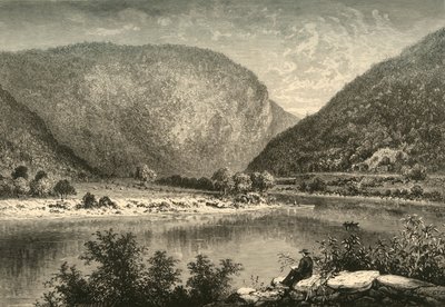 Delaware Water-Gap by Frederick William Quartley