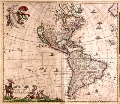 America by Frederick de Wit