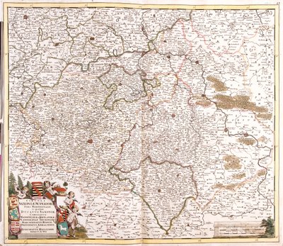 Lower Saxony, Saxony-Anhalt, Saxony, Thuringia, Germany by Frederick de Wit