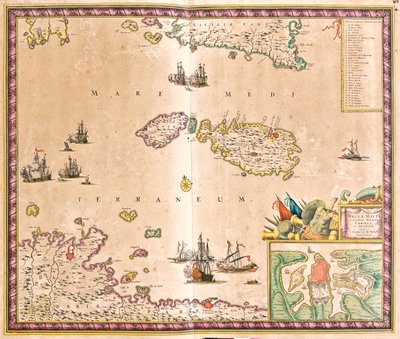 Malta by Frederick de Wit