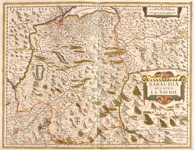 Savoy, France by Frederick de Wit