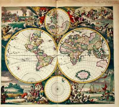 World Map by Frederick de Wit