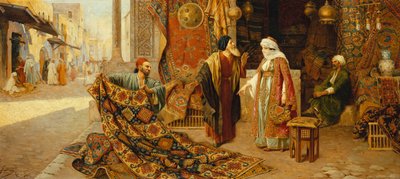 The Carpet Merchant by Frederico Ballesio