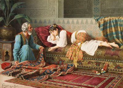 The Carpet Seller by Frederico Ballesio