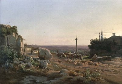 Near the Well, Tivoli, near Rome by Frederik Rohde