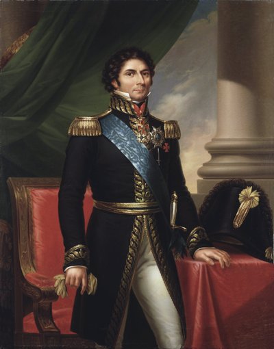Portrait of Jean Baptiste Jules Bernadotte by Fredric Westin