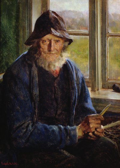 Old Fisherman by Fredrik Kolstoe