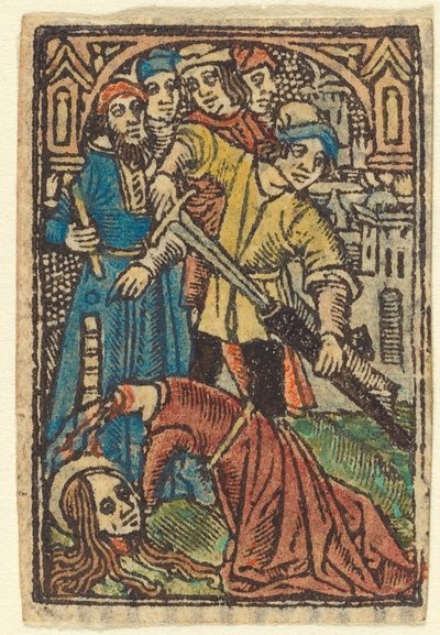 Beheading of Saint Catherine by French 15th Century