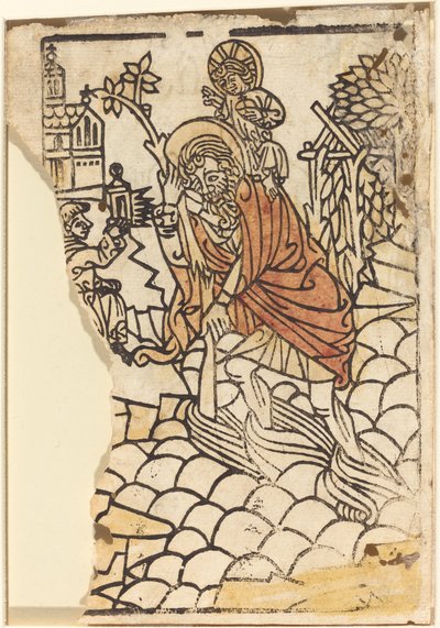 Saint Christopher by French 15th Century