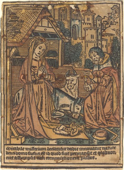 The Nativity by French 15th Century