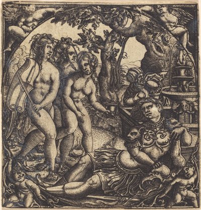 The Judgment of Paris by French 16th Century