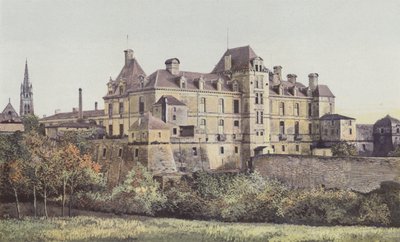 Cadillac, Epernon Castle, Northwest View by French Photographer