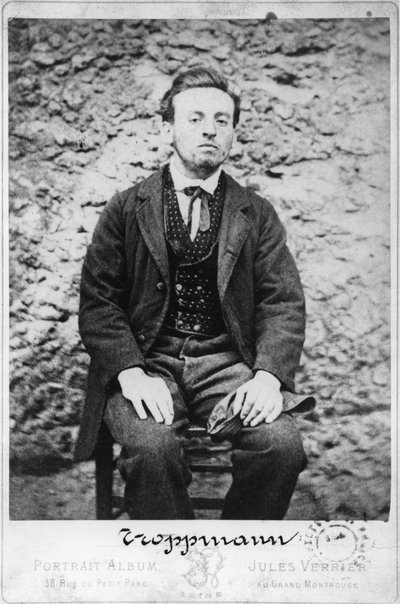 Jean-Baptiste Troppmann, 1869 by French Photographer