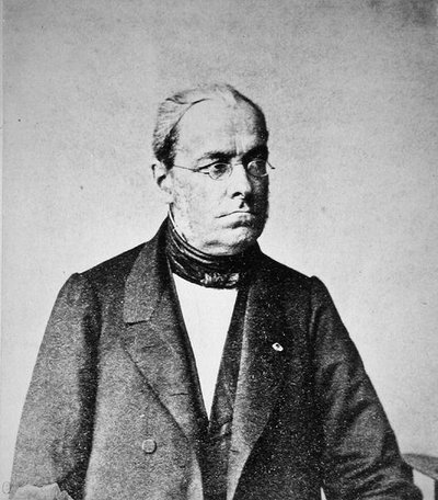Jules Dupuit (1804-66) c.1860 by French Photographer