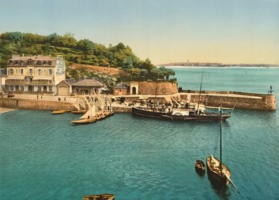 La Bec de la Vallée, Dinard, 1890-1900 by French Photographer