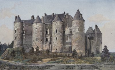 Luynes, Chateau, General View by French Photographer