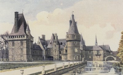 Maintenon, Castle, General View by French Photographer