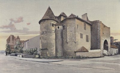 Mennetou-sur-Cher, Castle, View East by French Photographer