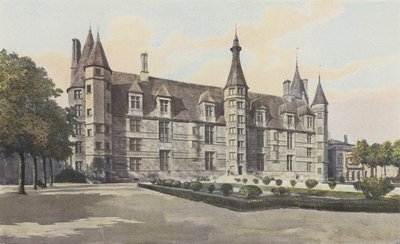 Nevers, Old Ducal Castle, South Facade by French Photographer