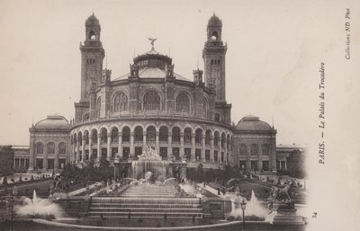 Paris, Palais du Trocadero by French Photographer