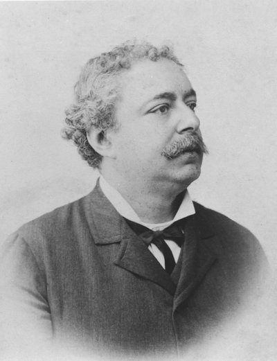 Portrait of Edmondo de Amicis by French Photographer