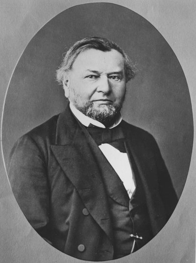 Portrait of Eugène Melchior Peligot by French Photographer