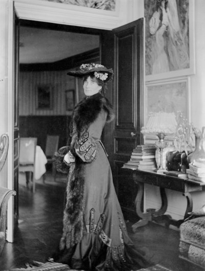 Portrait of Jeanne Pontillon by French Photographer
