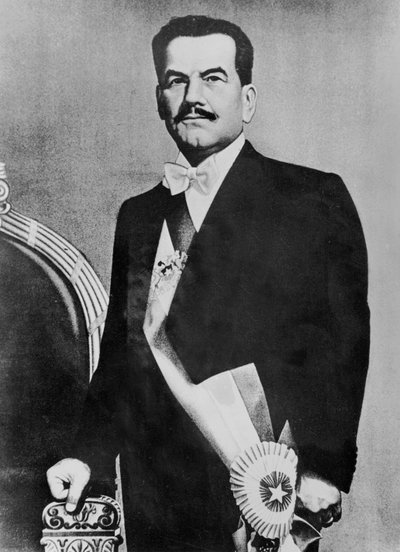Portrait of Pedro Aguirre Cerda by French Photographer