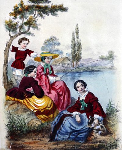 A Fishing Party by French School