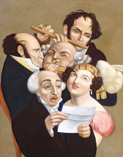 A Musical Group by French School