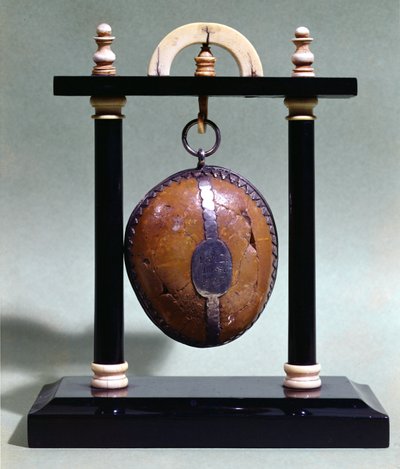 A bezoar on a stand by French School