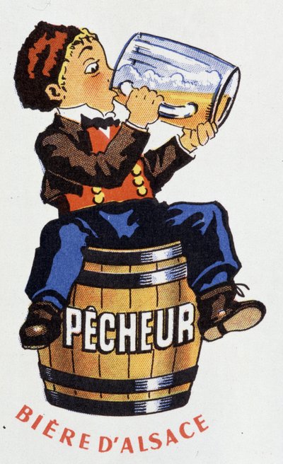 Advertising for Alsace beer 