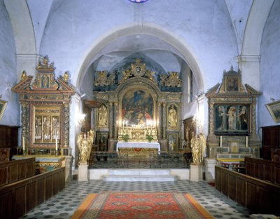 Altar Saint Nicholas by French School