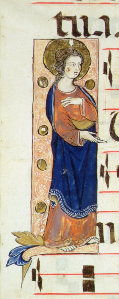 An Apostle, Possibly St. John, c.1320 by French School