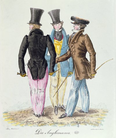 Anglomaniacs, c.1830 by French School