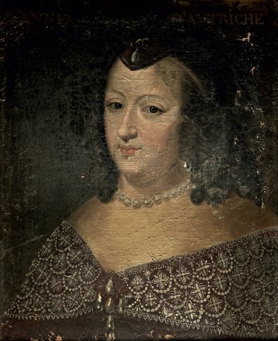 Anne of Austria (1601-66) by French School