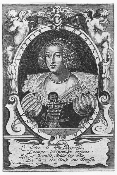 Anne of Austria by French School