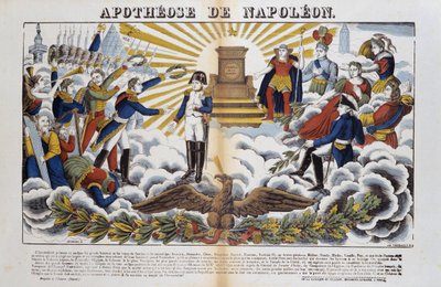 Apotheose of Napoleon-le-Grand Bonaparte (1769-1821) by French School