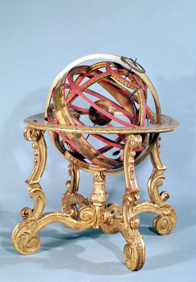 Armillary sphere by French School