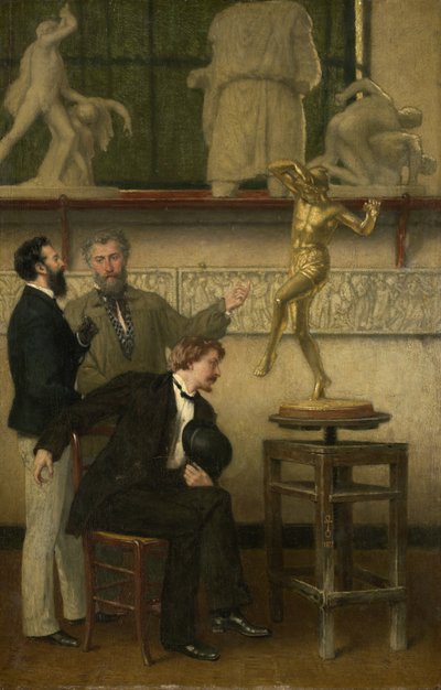 Artist in His Studio by French School