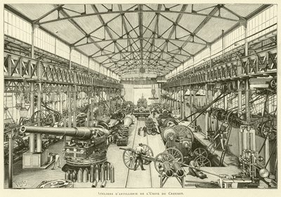 Artillery Workshops of the Creusot Factory by French School