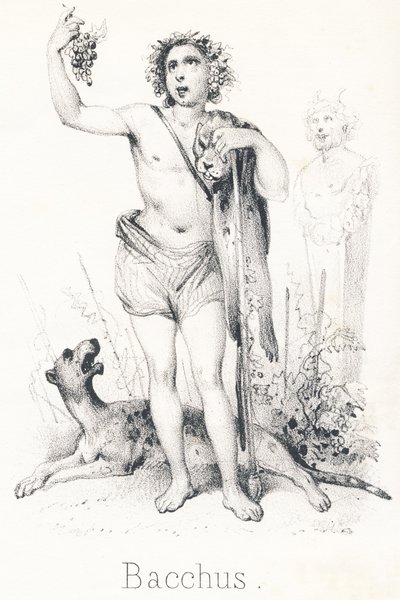 Bacchus: Son of Jupiter and Semele by French School