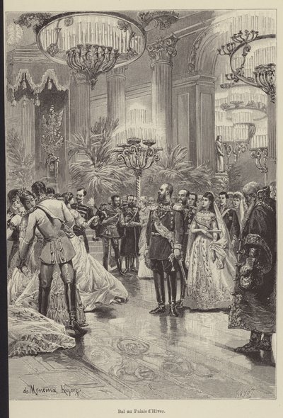 Ball at the Winter Palace by French School