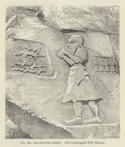 Bas-Relief from Susiana by French School