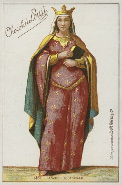 Blanche of Castile by French School